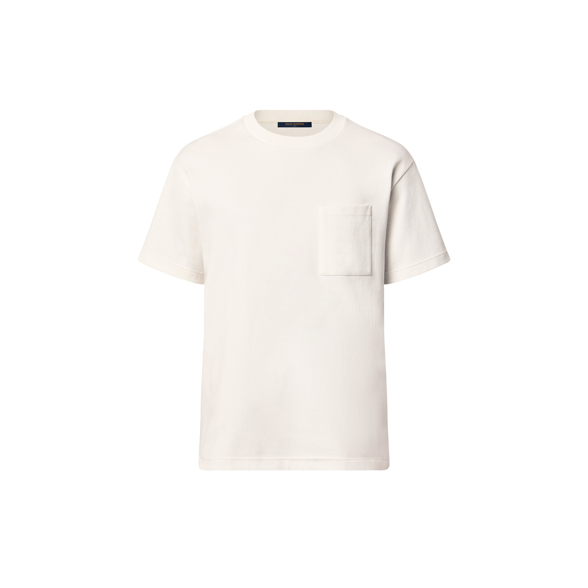 LOUIS VUITTON ホワイト モノグラムポケットTシャツ LOUIS VUITTON】ルイヴィトン『モノグラムポケット 半袖Tシャツ sizeXS